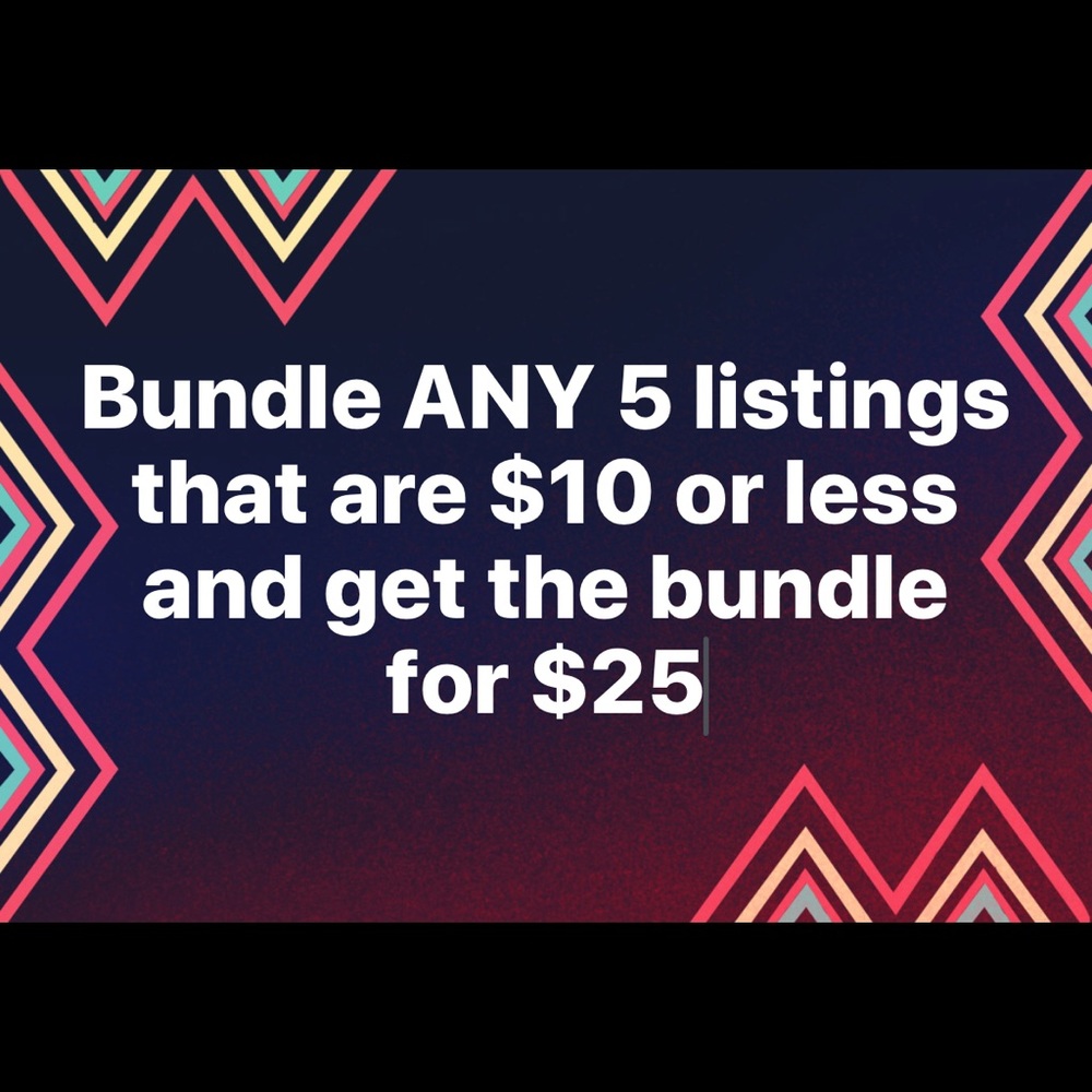Bundle 5 Discount! 👚👖👠👗👕💄